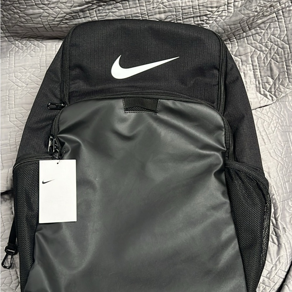 Nike Black and Dark Gray Men's Backpack
